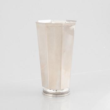 Atelier Borgila, bägare, sterlingsilver, Stockholm 1980.