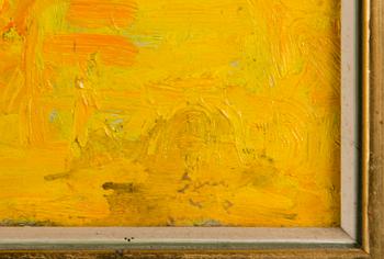 RAFAEL WARDI, COMPOSITION WITH YELLOW.