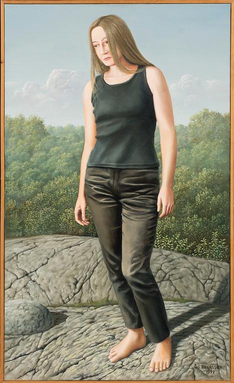 ÅKE ANDERSSON, olja på duk. Signerad och daterad 1999.