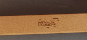 FÅTÖLJ med FOTPALL, "Pernilla", Bruno Mathsson, 1995.