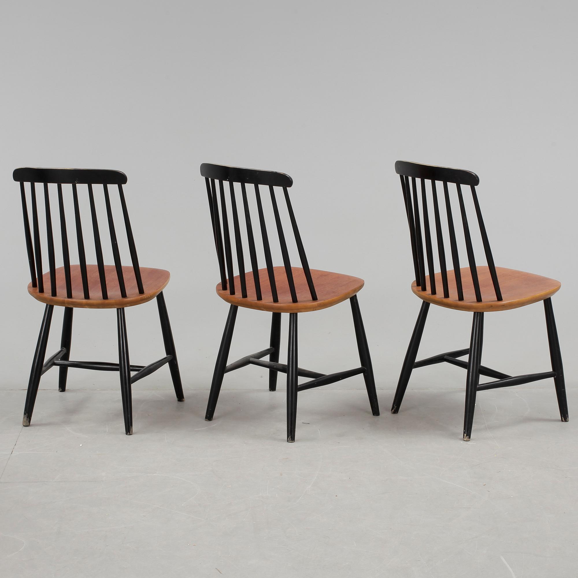 STOLAR, 3st, Sverige, Nässjö Stolfabrik, 1950-tal.