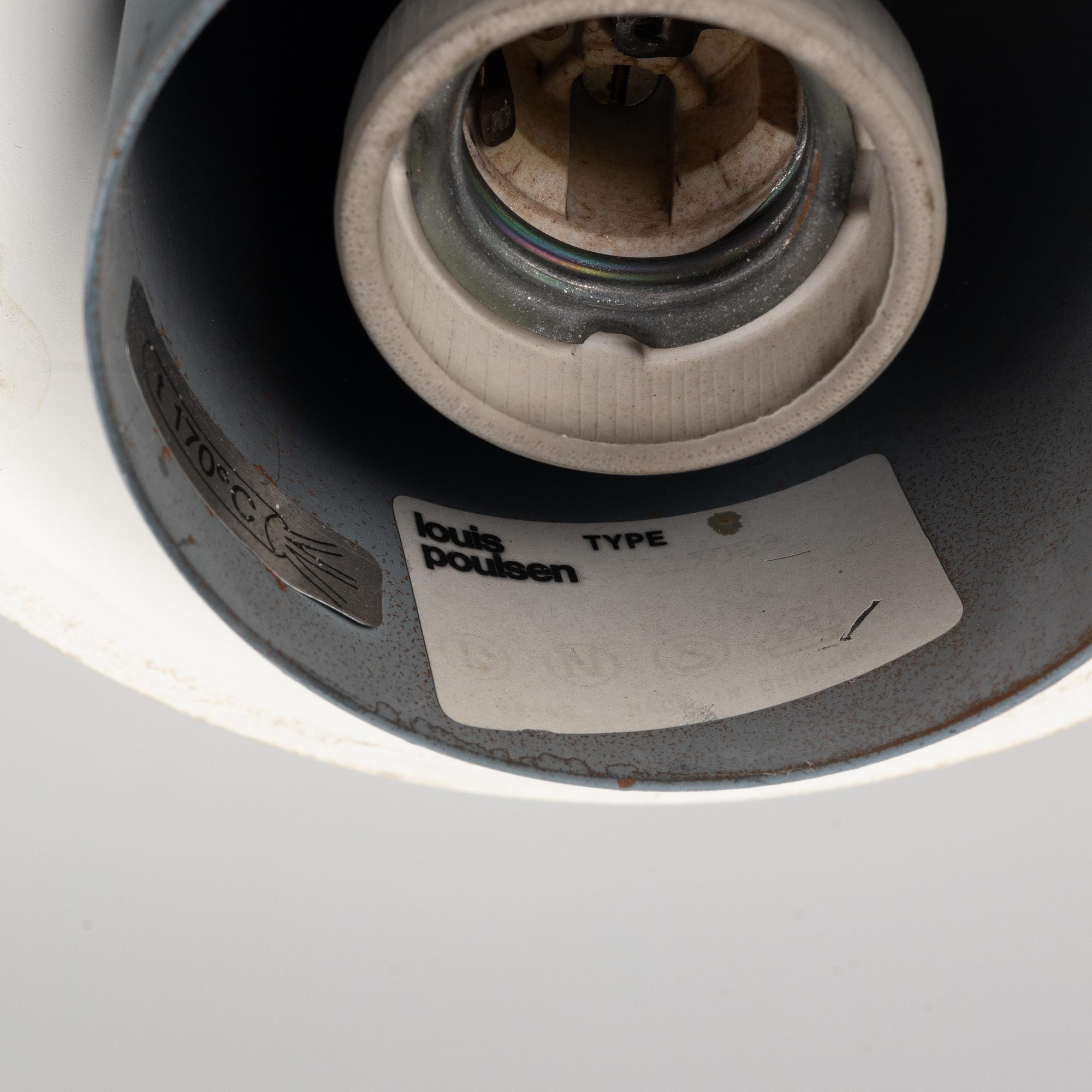 PoulHenningsen, a "PH 5-4½" /Charlottenborg" ceiling lamp, Louis Poulsen, Denmark.
