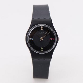 ARMBANDSUR 4 ST, SWATCH, två herr och två damur 1980-tal.