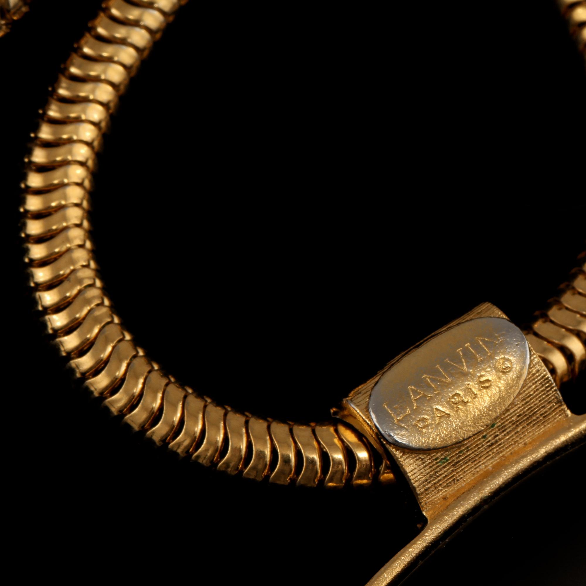 COLLIER, Lanvin, 1970-tal.