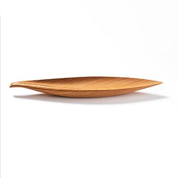 Tapio Wirkkala, a leaf-shaped laminated birch plywood dish, Finland 1950s.