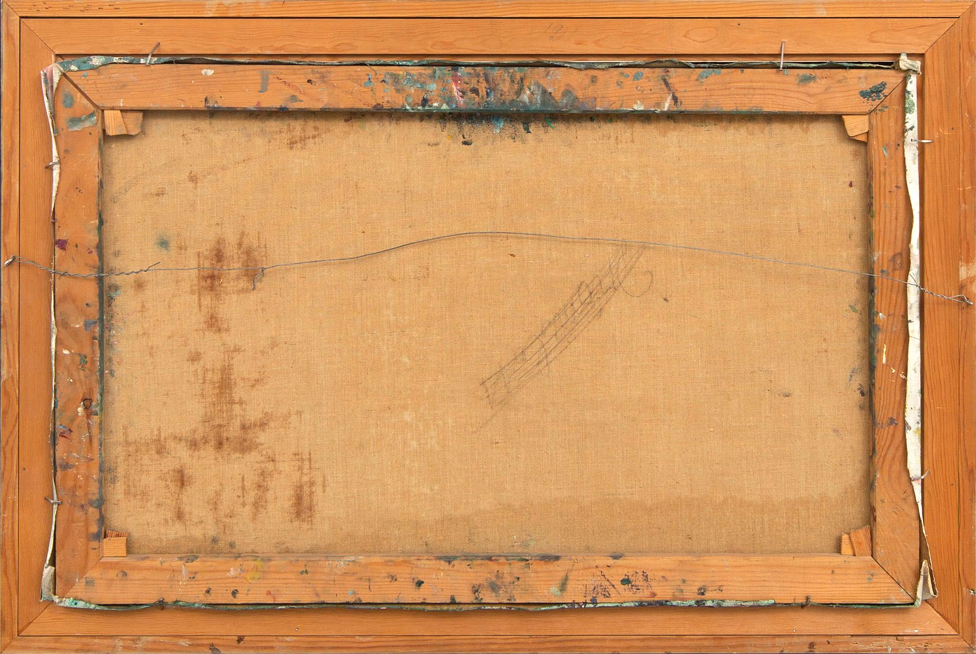 Gunnar Jonn, a signed and dated oil on canvas.