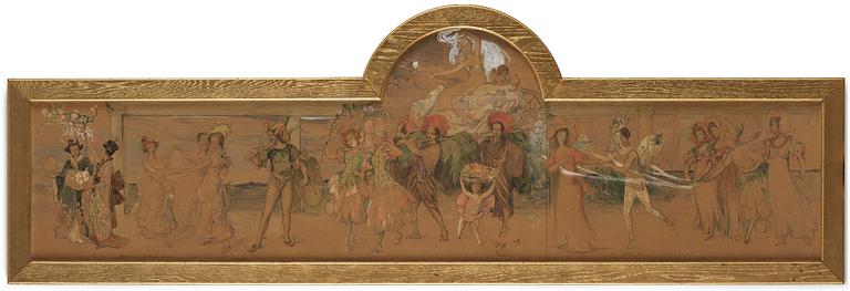 Georg Pauli/Hanna Hirsch-Pauli, Festival procession.