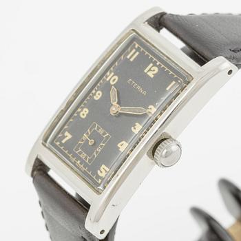 Eterna, "Tank", wristwatch, 22 x 38 mm.