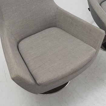 Roger Persson, a pair of 'Happy Swing' armchairs, Swedese, Sweden, 21st century.