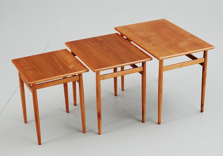 SATSBORD, 1950/60-tal.