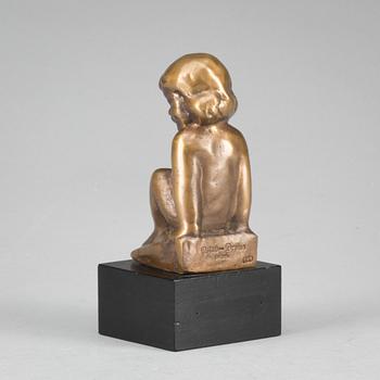 CARL-EINAR BORGSTRÖM, brons, Ystad Brons, monogramsignerad.