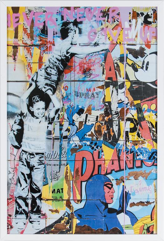 MR BRAINWASH (THIERRY GUETTA), offsettryck, signerad.
