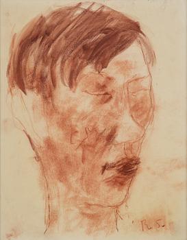 Ragnar Sandberg, Self-Portrait.