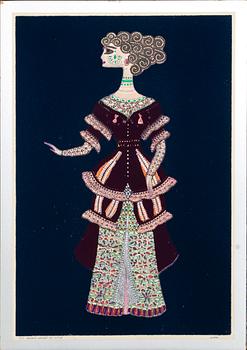 MAX WALTER SVANBERG, 3 hand coloured graphics, signed and numbered.