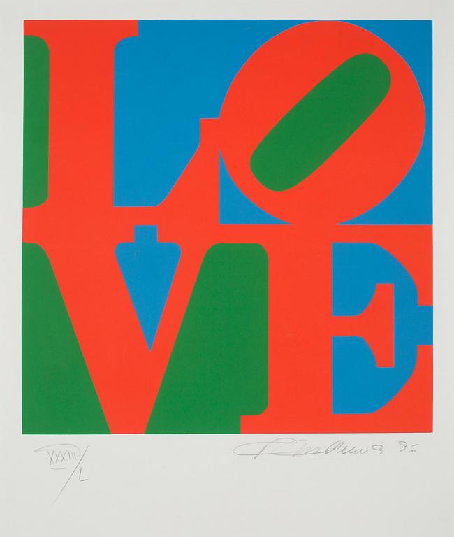 Robert Indiana, "Love".