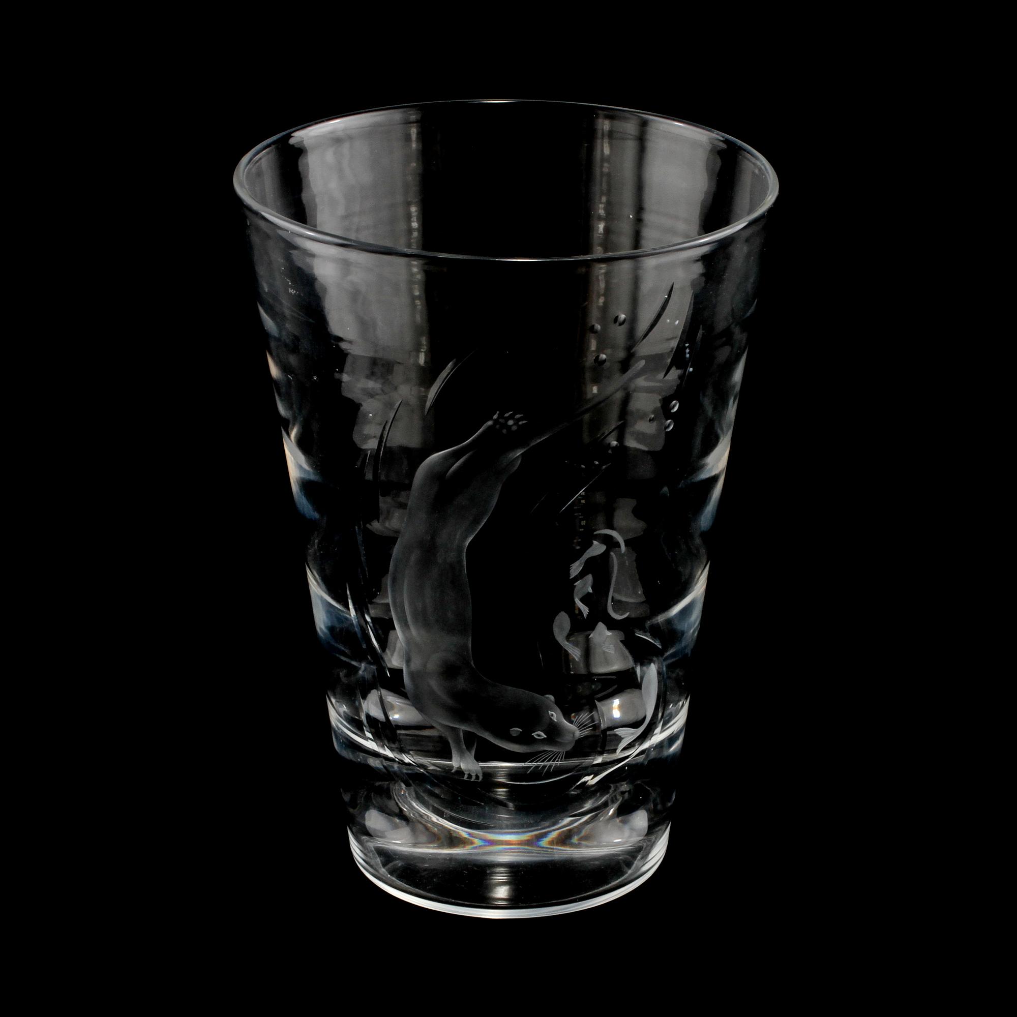 VAS, glas, omkring 1900-talets mitt/andra hälft.