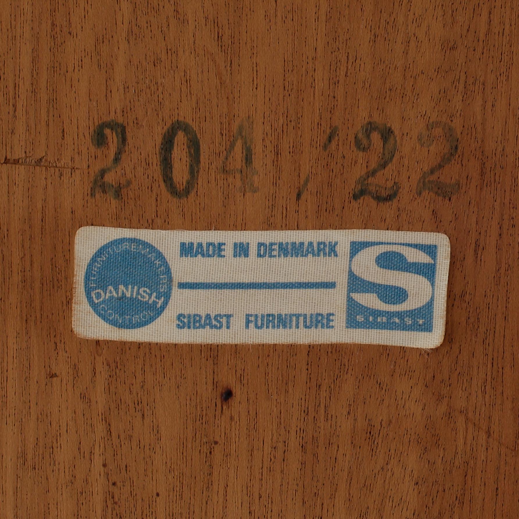 MATBORD, Helge Sibast, Danmark, 1900-talets andra hälft.