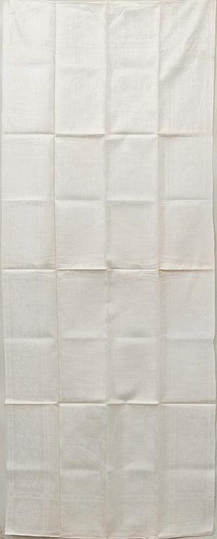 Towels, 2 pcs damask circa 1900.