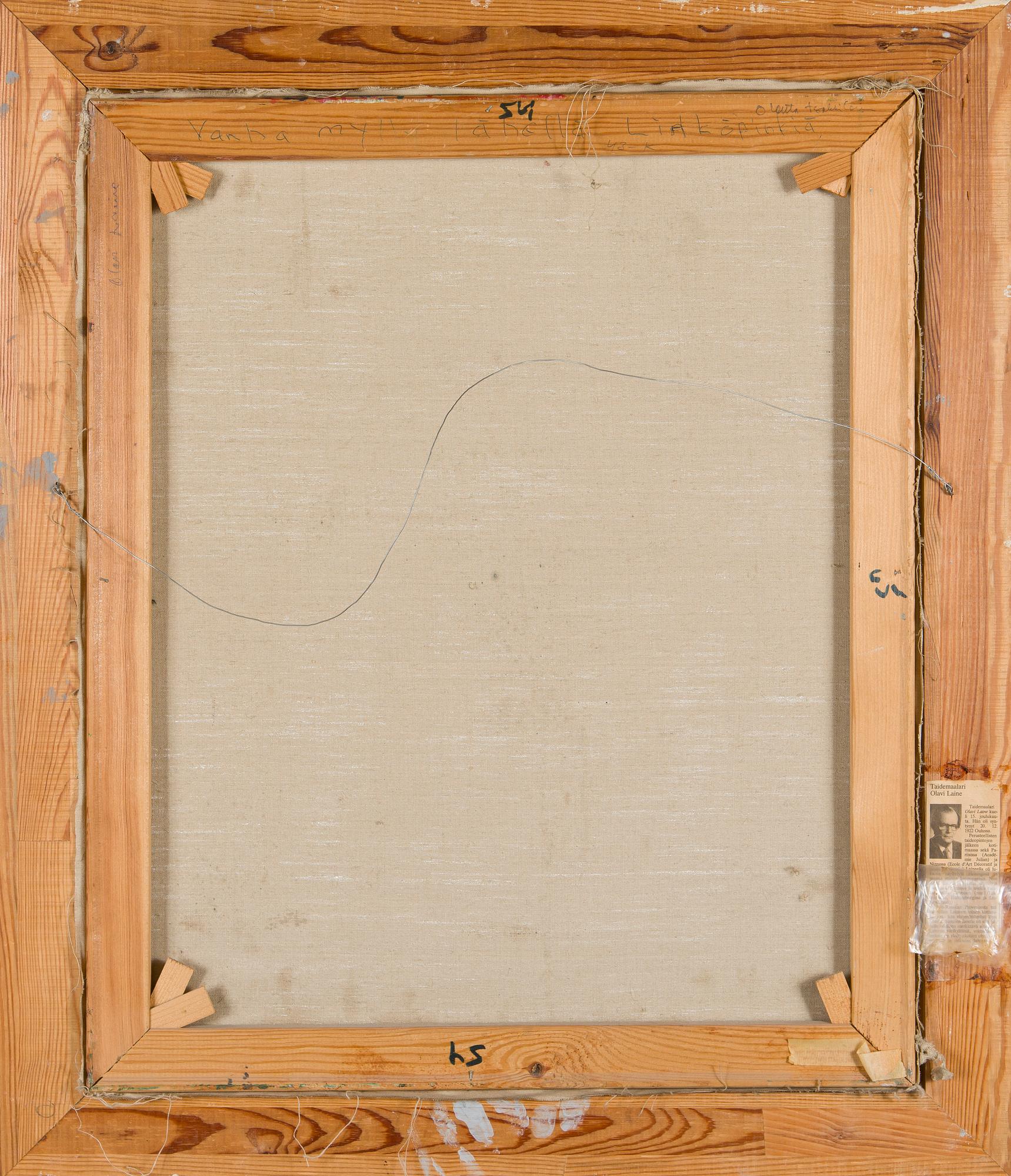 Olavi Laine, Old Mill near Linköping.