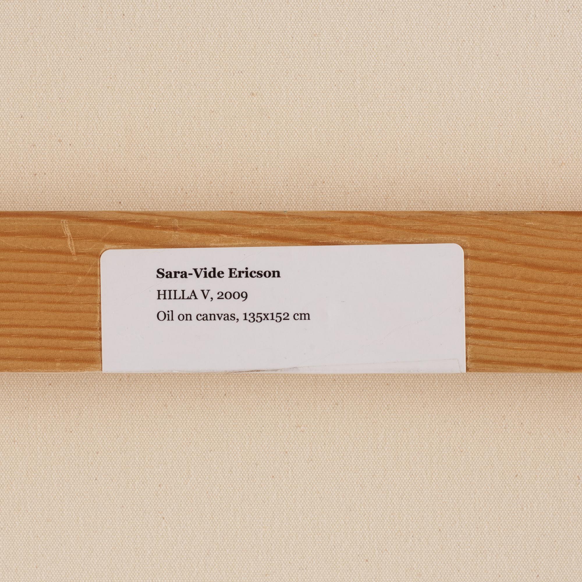 Sara-Vide Ericson, ”Hilla V”.