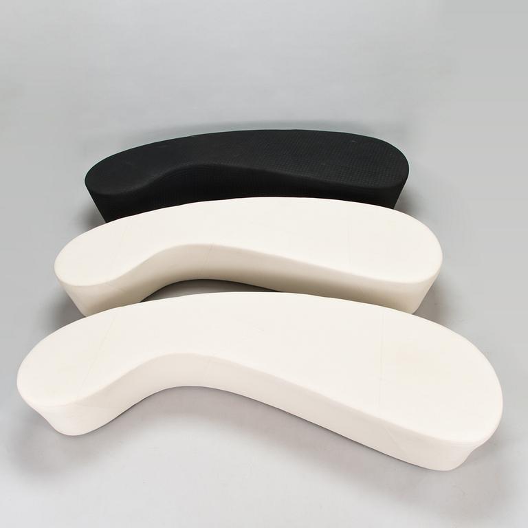 Busk + Hertzog, A set of three "Plasma" sofas for +Halle, Denmark. 2007.