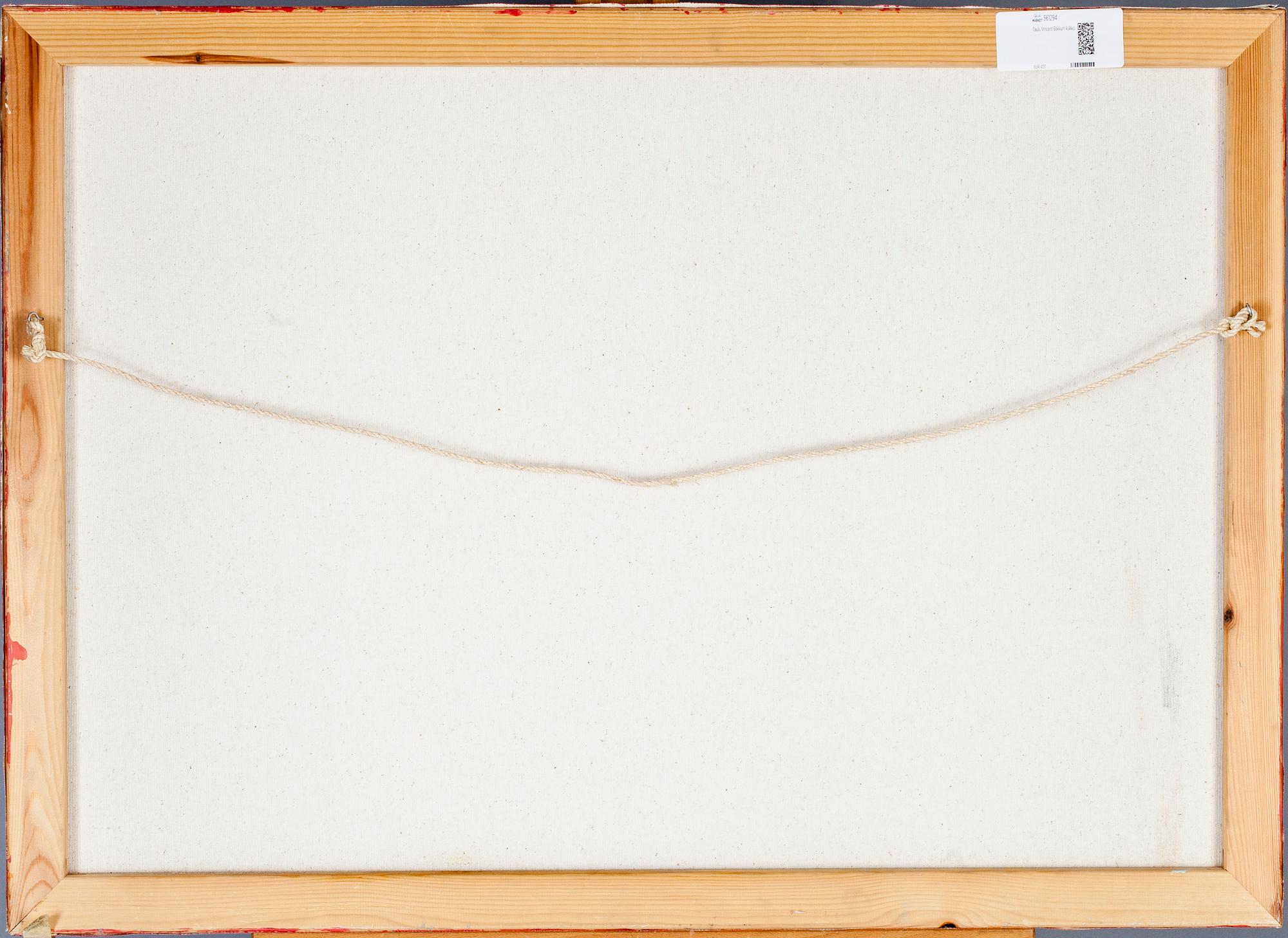 VINCENT BAKKUM, olja på duk, signerad.