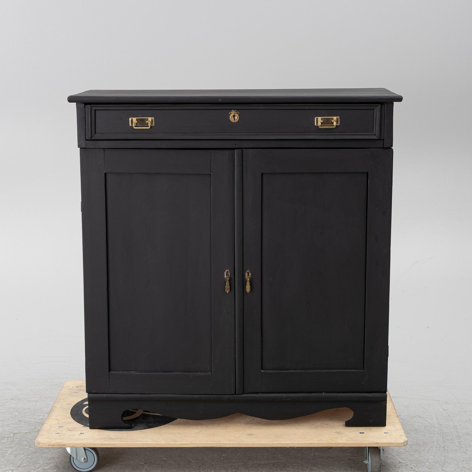 A 19th century cabinet, Sweden.