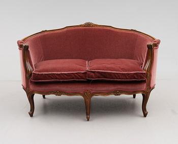 SOFFA, rokokostil, 1900-talets andra hälft.