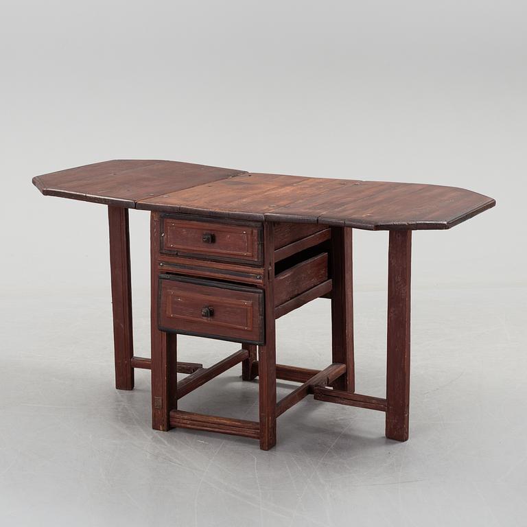 A 19th century table.