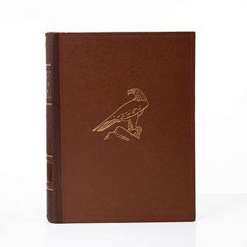 The von Wright brothers, book set, 3 volumes, “Svenska fåglar”, A. Börtzells tryckeri AB, Ivar Baarsen, Stockholm, 1927–1929.