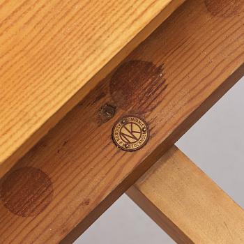 Axel Einar Hjorth, a special commissioned dining table, "Birka", Nordiska Kompaniet, Sweden 1930s.