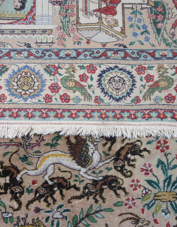 MATTA, Old Täbris figural. 244 x 153.