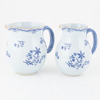 Mat-och kaffeservis, 120 delar, flintgods, "Ostindia", Rörstrand, varierande åldrar.