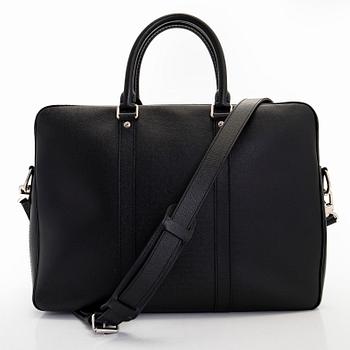 Louis Vuitton, a Taiga leather 'Porte-Documents Voyage' briefcase/bag.
