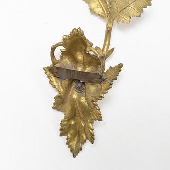 A pair of Oscarian wall appliques, late 19th century.