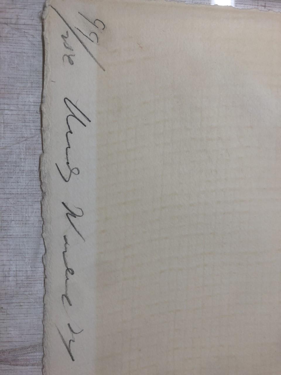 ANDY WARHOL, Silkscreen 1974, on Arches paper, signed with initials in pencil, and also signed and numbered 99/250 verso.