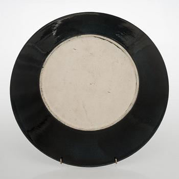 Birger Kaipiainen, dekorationsfat, keramik, signerad Kaipiainen Arabia.