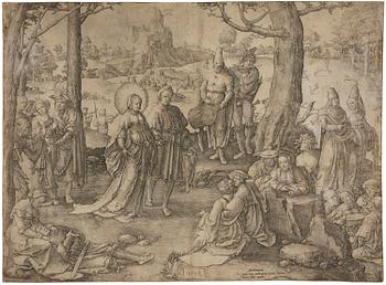 845. Lucas van Leyden, "The Dance of Mary Magdalene".