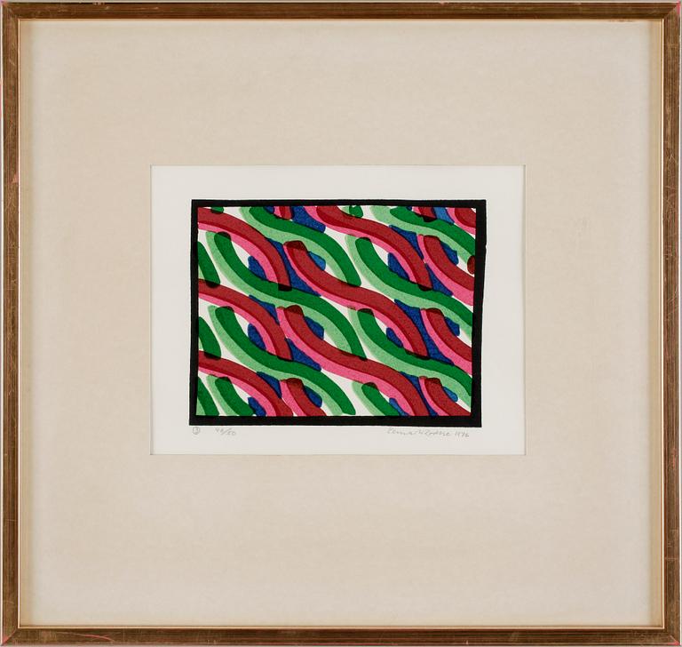 LENNART RODHE, färglitografi, sign o dat 1976, numr 46/50.