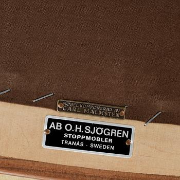 FÅTÖLJ, "Vår fru", Carl Malmsten, för AB O.H. Sjögren, Tranås.