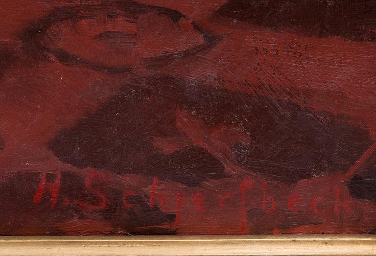 Helene Schjerfbeck, "PORTRÄTT AV TVÅ BARN".