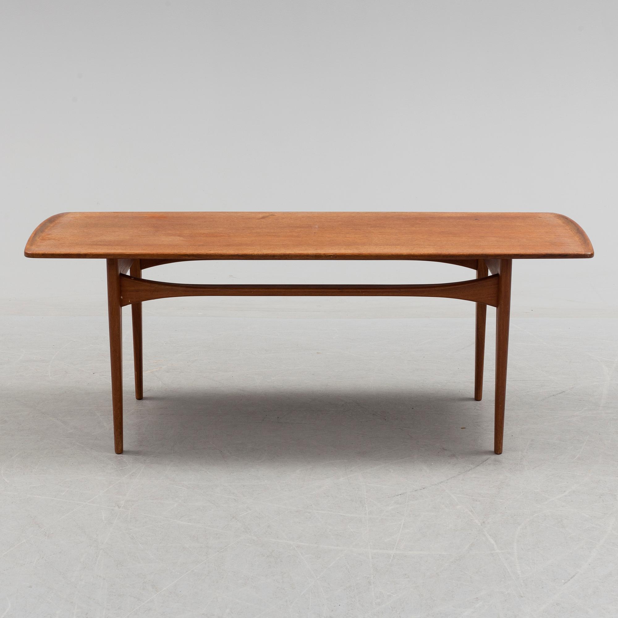 A 1950-/60´s table by Edward Kindt-Larsen France & Søn, Denmark.