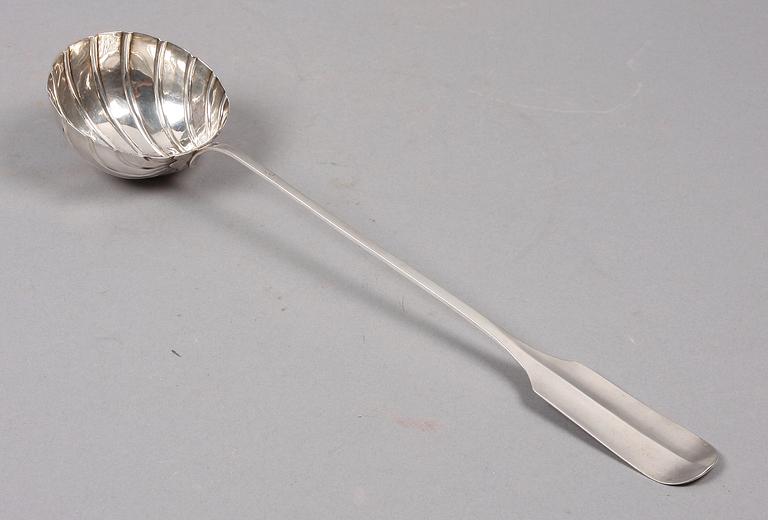 SOPPSLEV, silver, England, 17-1800-tal.