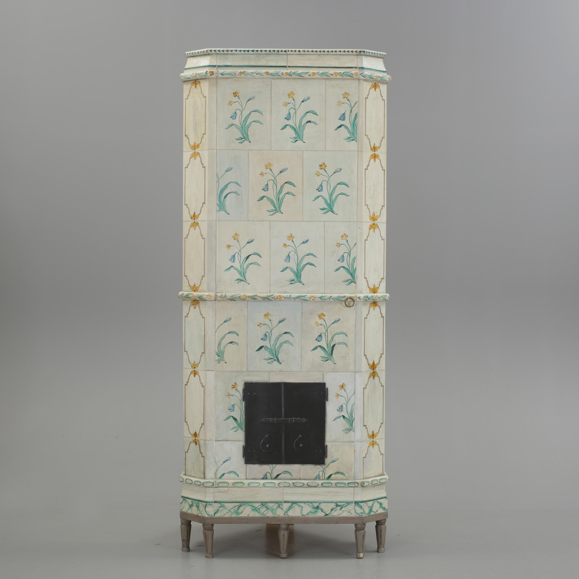 KAKELUGNSSKÅP, 1900-tal.