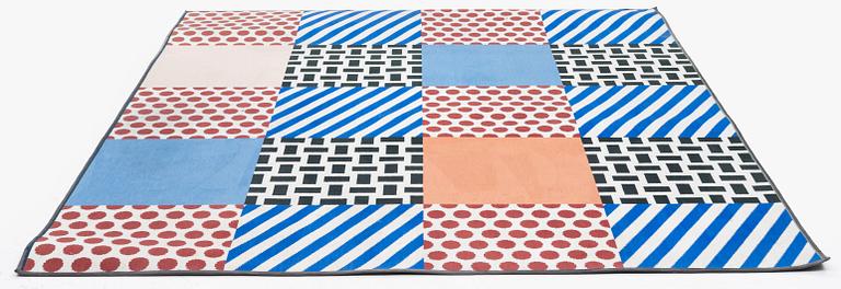 Roy Lichtenstein, after, a carpet, "Dialog Art Collection", machine-made, c 250 x 203 cm, Vorverk & Co.