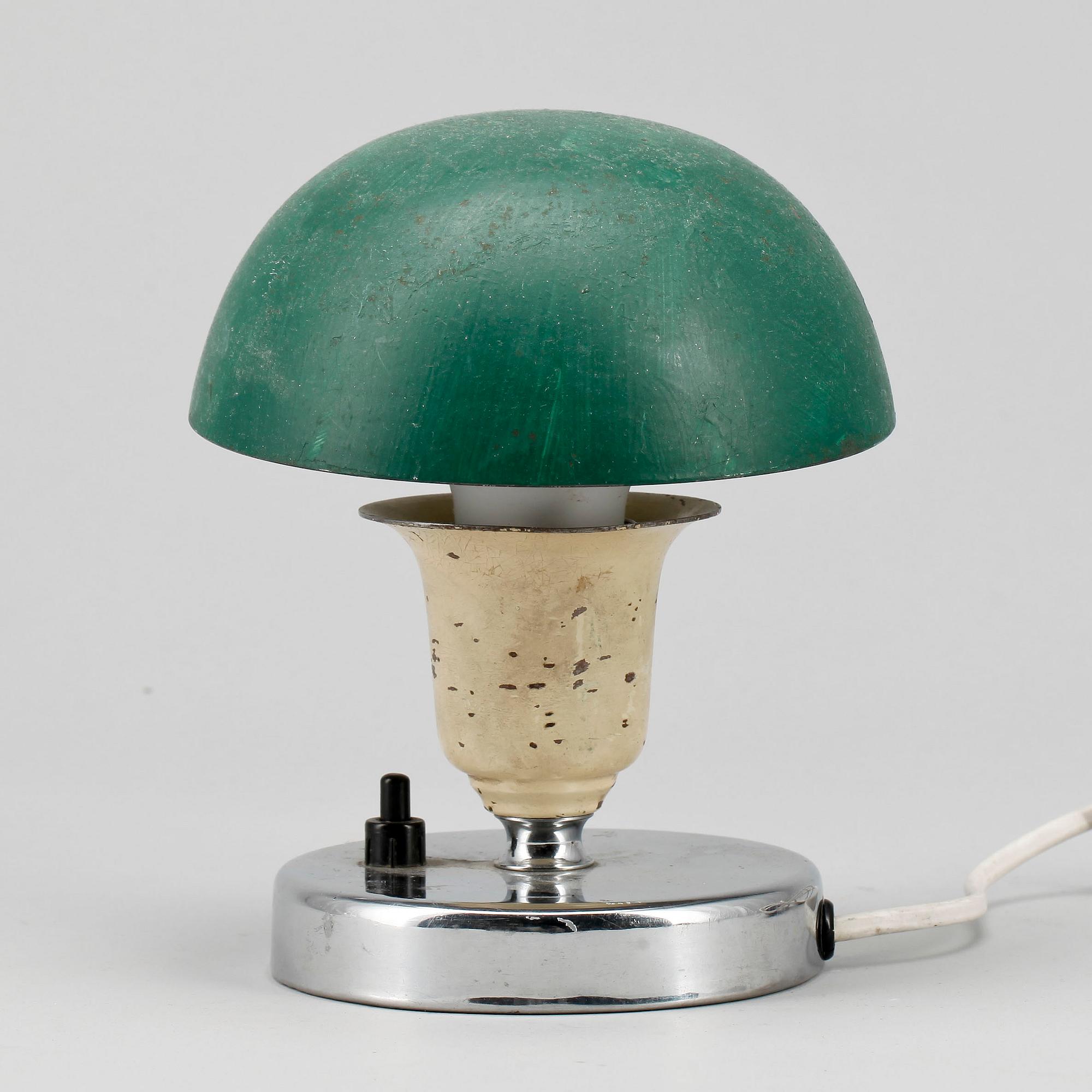 BORDSLAMPA, funkis, 1900-talets första hälft.