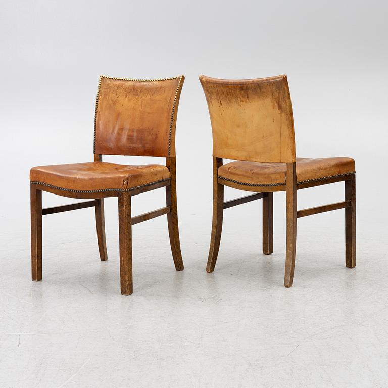 Stolar 8 st, Scandinavian Modern, 1940-tal.