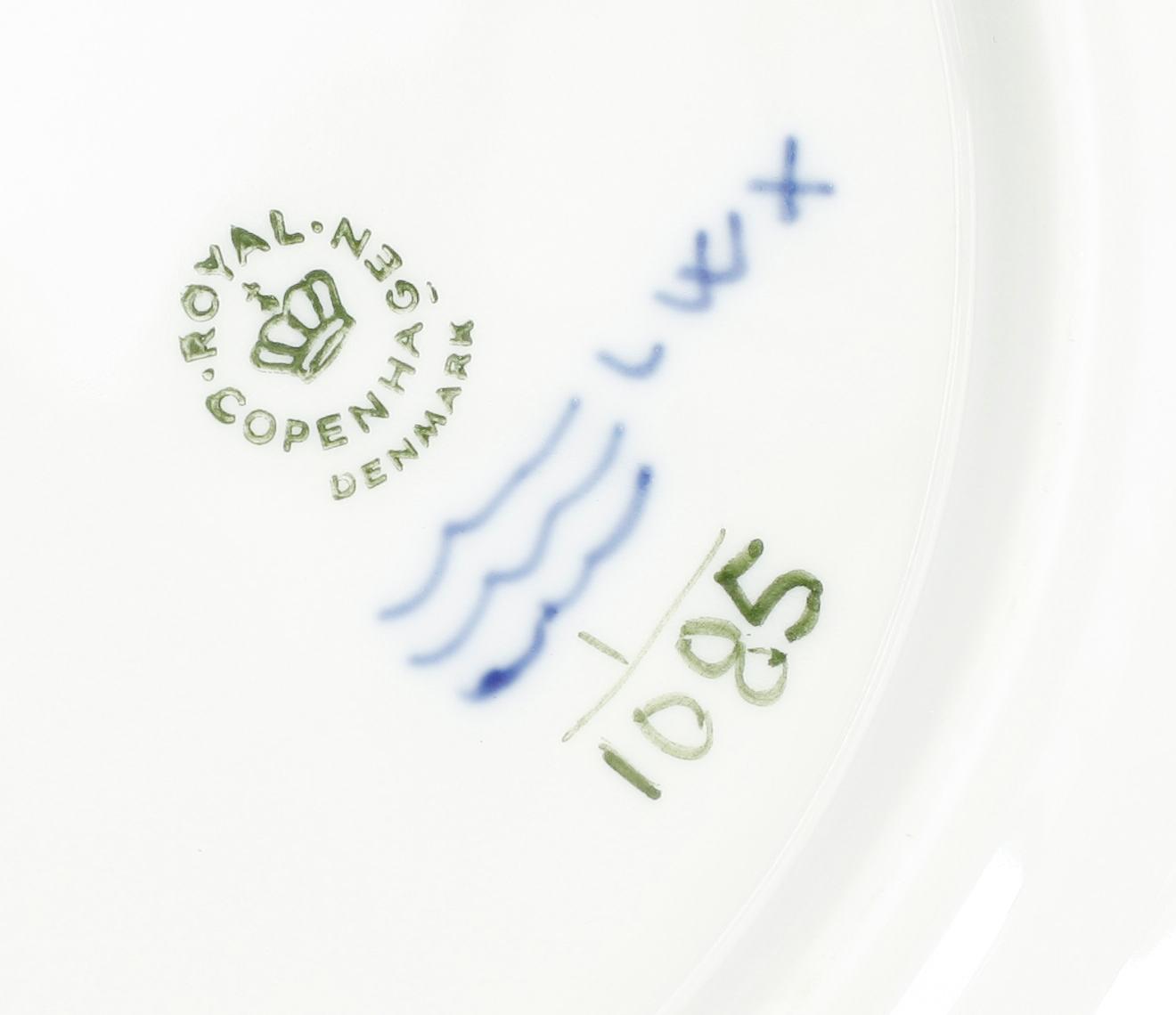 MATTALLRIKAR, 7 st, porslin, Royal Copenhagen.