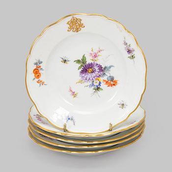 Meissen, astiaston osia, posliini, 18 kpl, Saksa.