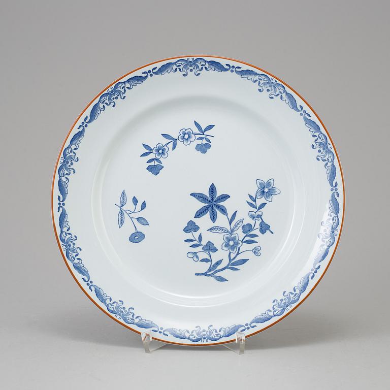 MATSERVIS, 67 delar, porslin, "Ostindia", Rörstrand, 1970/80-tal.